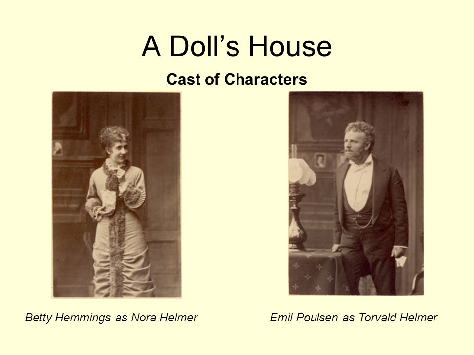 Symbolism in A Doll’s House Ibsen